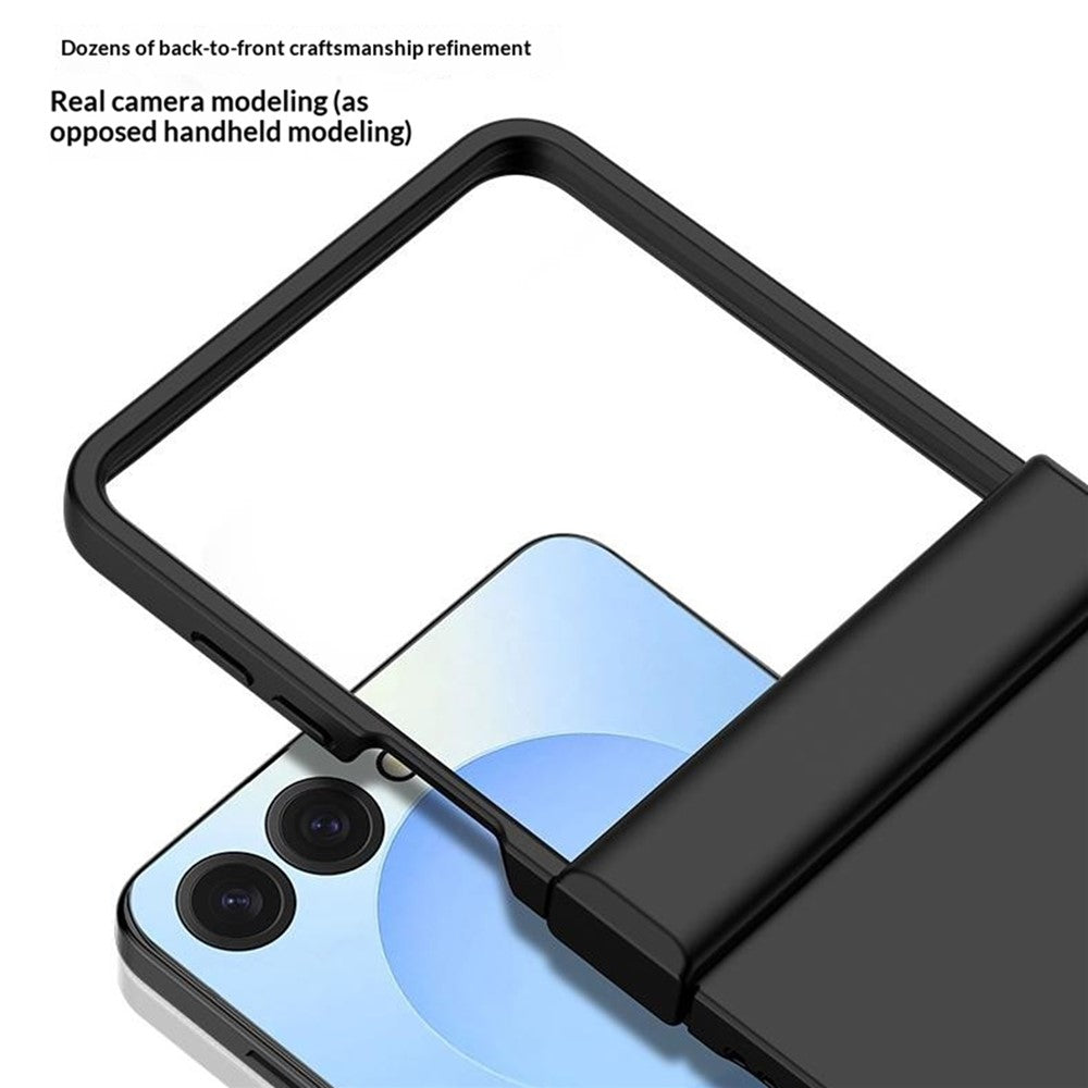 For Samsung Galaxy Z Flip8 Case Skin Feel PC Phone Cover with Hinge Protection