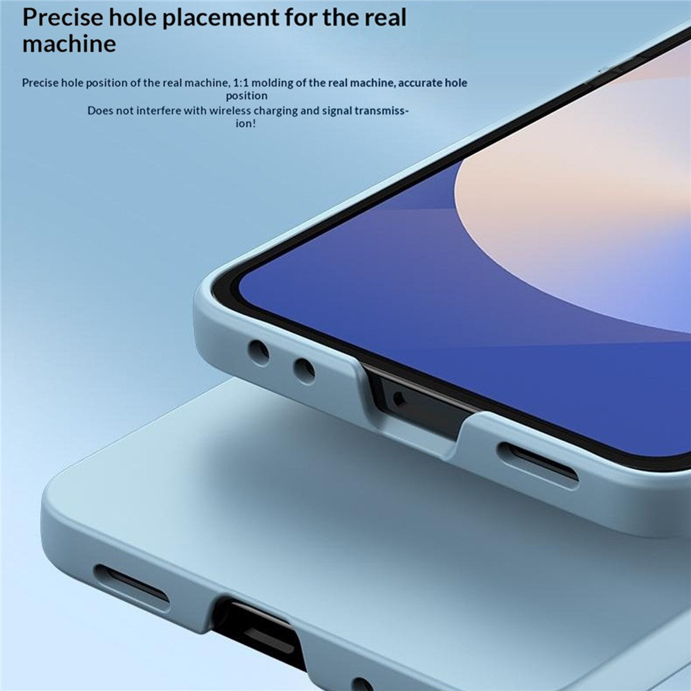 For Samsung Galaxy Z Flip8 Case Skin Feel PC Phone Cover with Hinge Protection