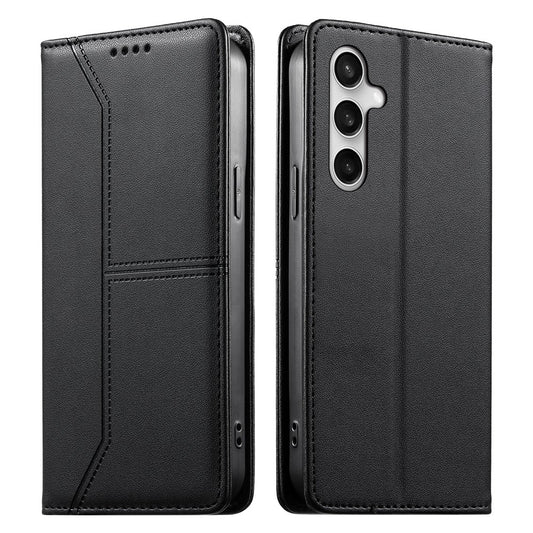 Galaxy S26 FE Wallet-Handyhülle – mit Standfunktion, aus PU-Leder
