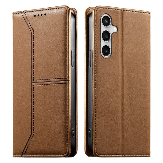 Galaxy S26 FE Wallet-Handyhülle – mit Standfunktion, aus PU-Leder
