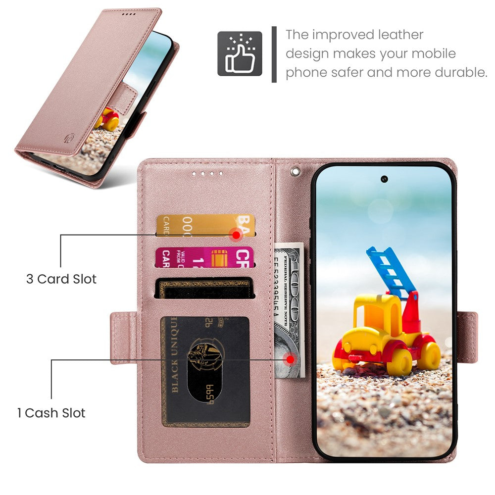 For Google Pixel 11 Pro XL Stand Case PU Leather Wallet Phone Cover