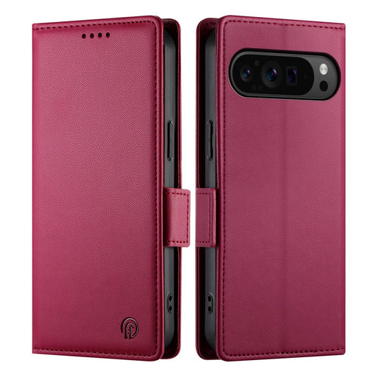 Google Pixel 11 Pro XL Handyhülle – Standhülle aus PU-Leder, Brieftaschen