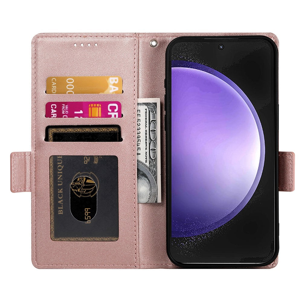 For Samsung Galaxy S26 FE Stand Case PU Leather Wallet Phone Cover