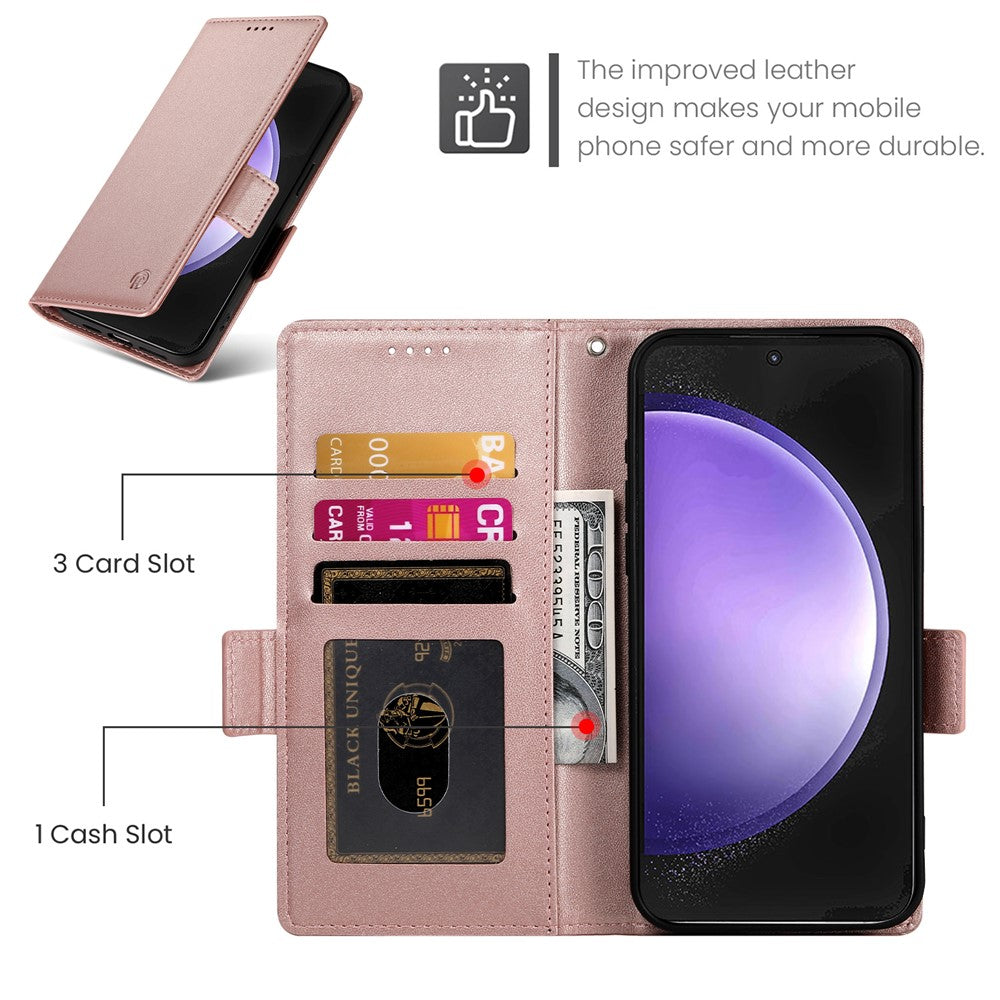 For Samsung Galaxy S26 FE Stand Case PU Leather Wallet Phone Cover