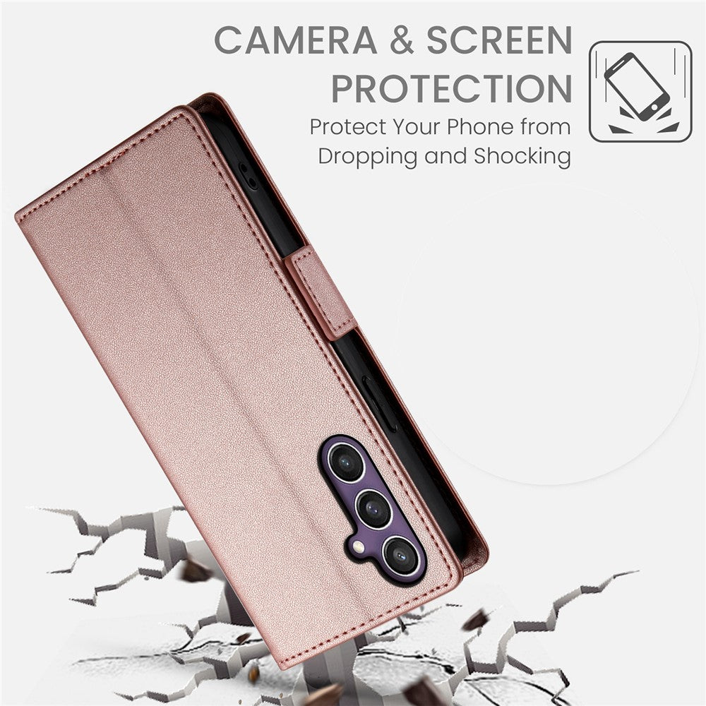 For Samsung Galaxy S26 FE Stand Case PU Leather Wallet Phone Cover