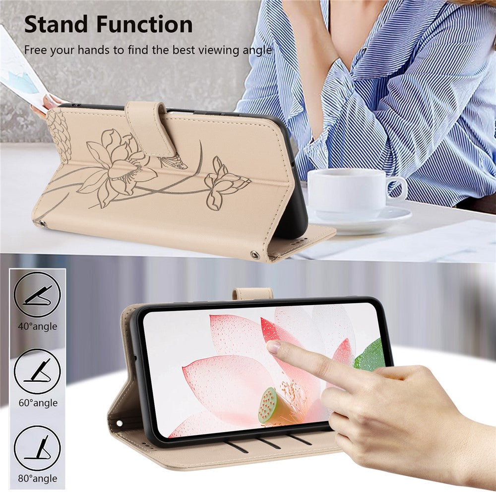 Xiaomi 17T – Wallet-Handyhülle aus PU-Leder und TPU, mit Ständer, mit Handschlaufe, mit Motivdruck