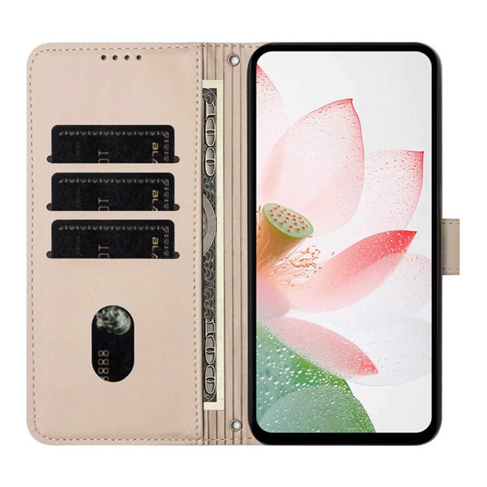Xiaomi 17T Pro – Wallet-Handyhülle aus PU-Leder und TPU, mit Ständer, mit Handschlaufe, mit Motivdruck