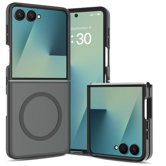 Galaxy Z Flip8 – Magnetische Handyhülle aus Acryl und TPU, mit Soft-Touch-Oberfläche