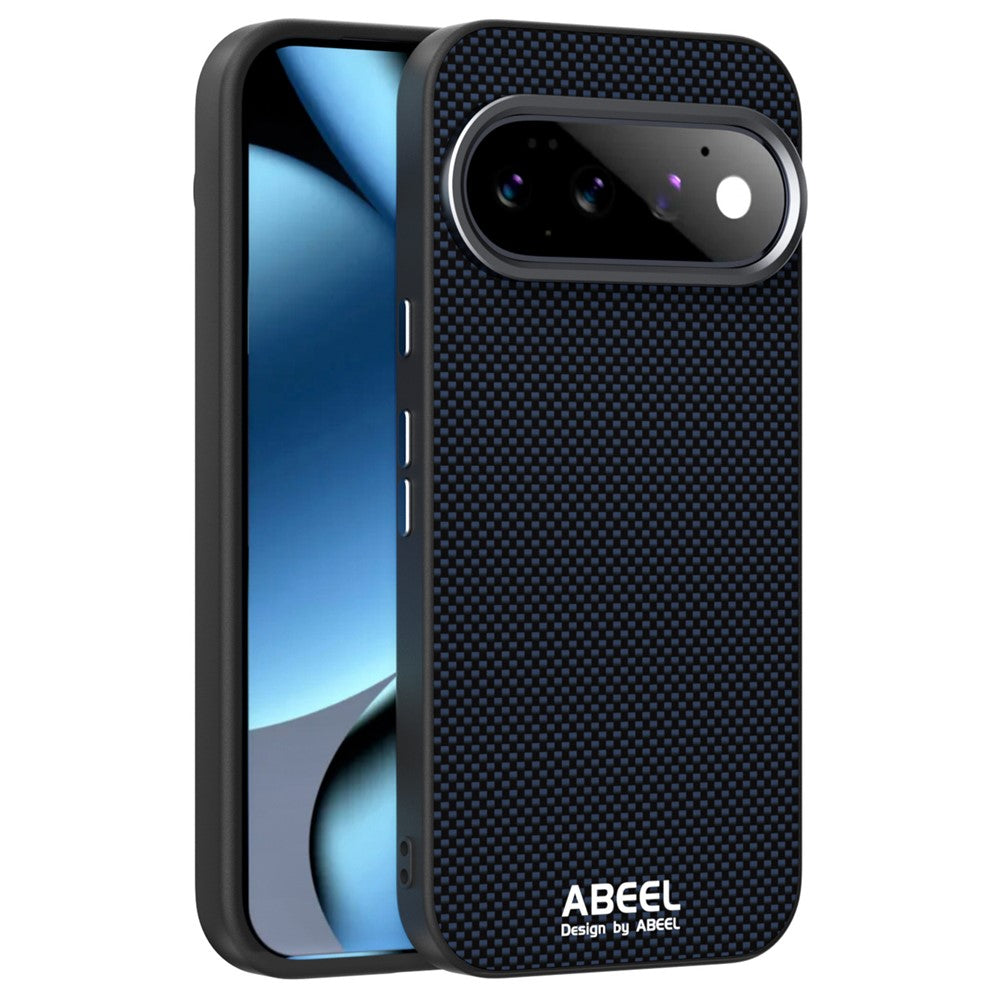 ABEEL for Google Pixel 11 / Pixel 11 Pro Magnetic Case Printed PC TPU Aluminum Alloy Leather Phone Cover