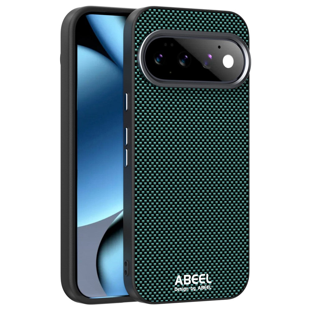 ABEEL for Google Pixel 11 / Pixel 11 Pro Magnetic Case Printed PC TPU Aluminum Alloy Leather Phone Cover