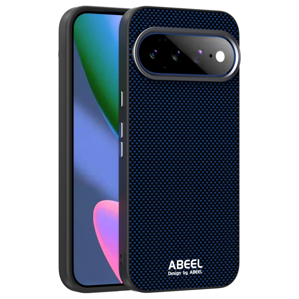 ABEEL for Google Pixel 11 Pro XL Magnetic Case Printed PC TPU Aluminum Alloy Leather Phone Cover