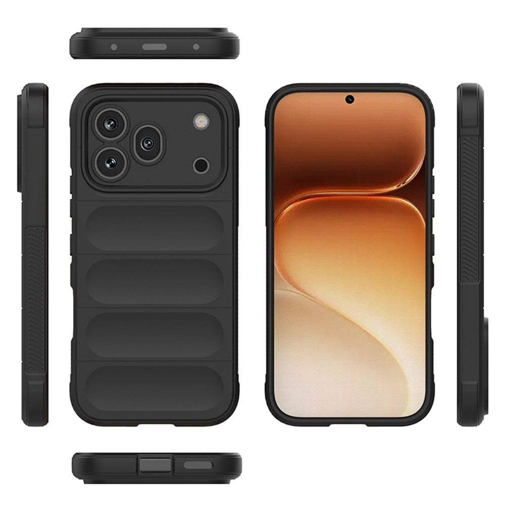 For Honor 600 Pro 5G Phone Case Anti-Drop Soft TPU Rugged Back Cover