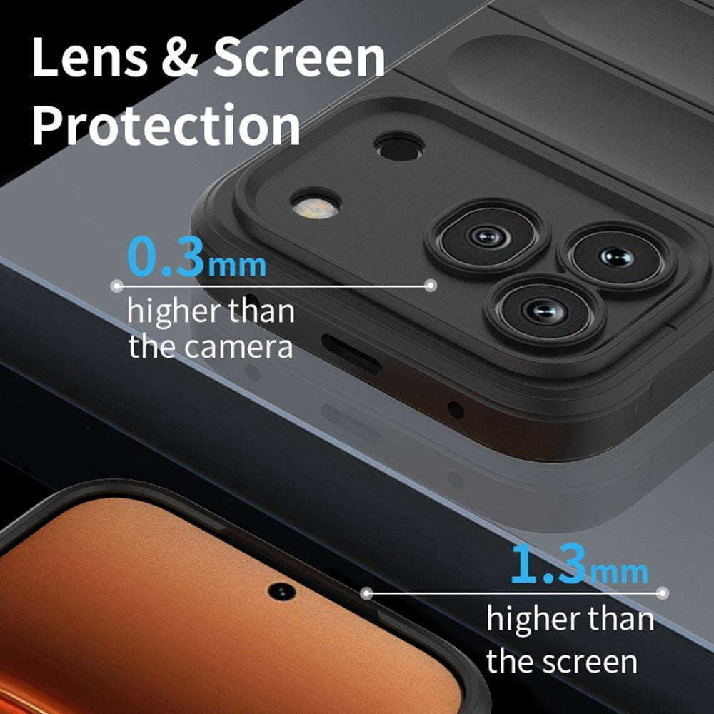 For Honor 600 Pro 5G Phone Case Anti-Drop Soft TPU Rugged Back Cover