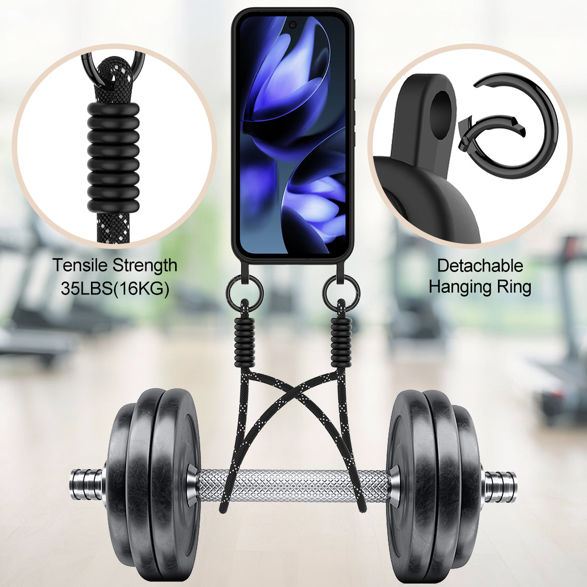 For Google Pixel 11 Liquid Silicone Case  Phone Back Cover with Card Holder and Short Strap