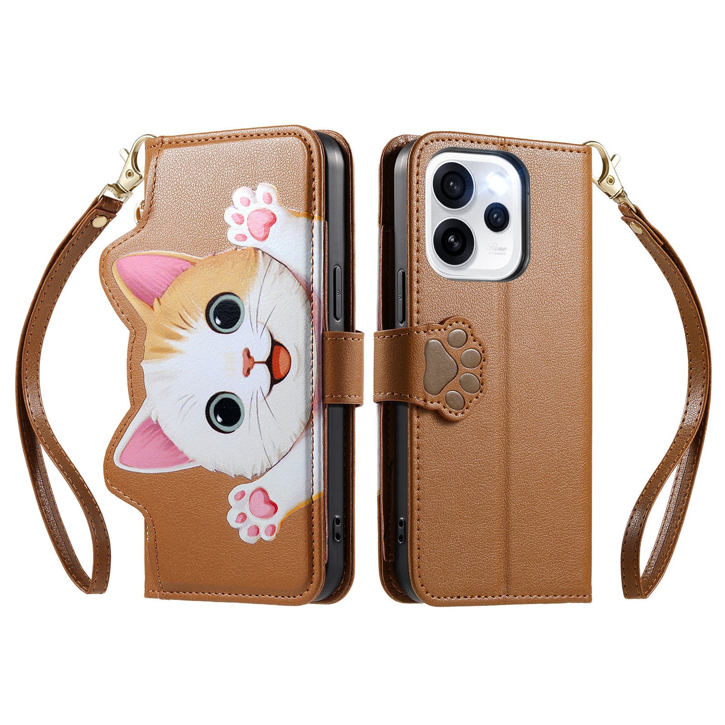 For Google Pixel 11 Pro XL Case Wallet Stand Pattern Printing Phone Leather Cover