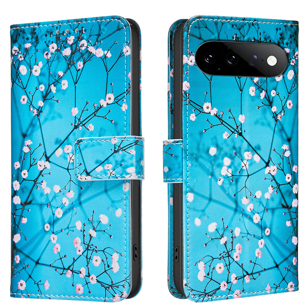 For Google Pixel 11 Pro XL Case Wallet Stand Pattern Printing Phone Leather Cover