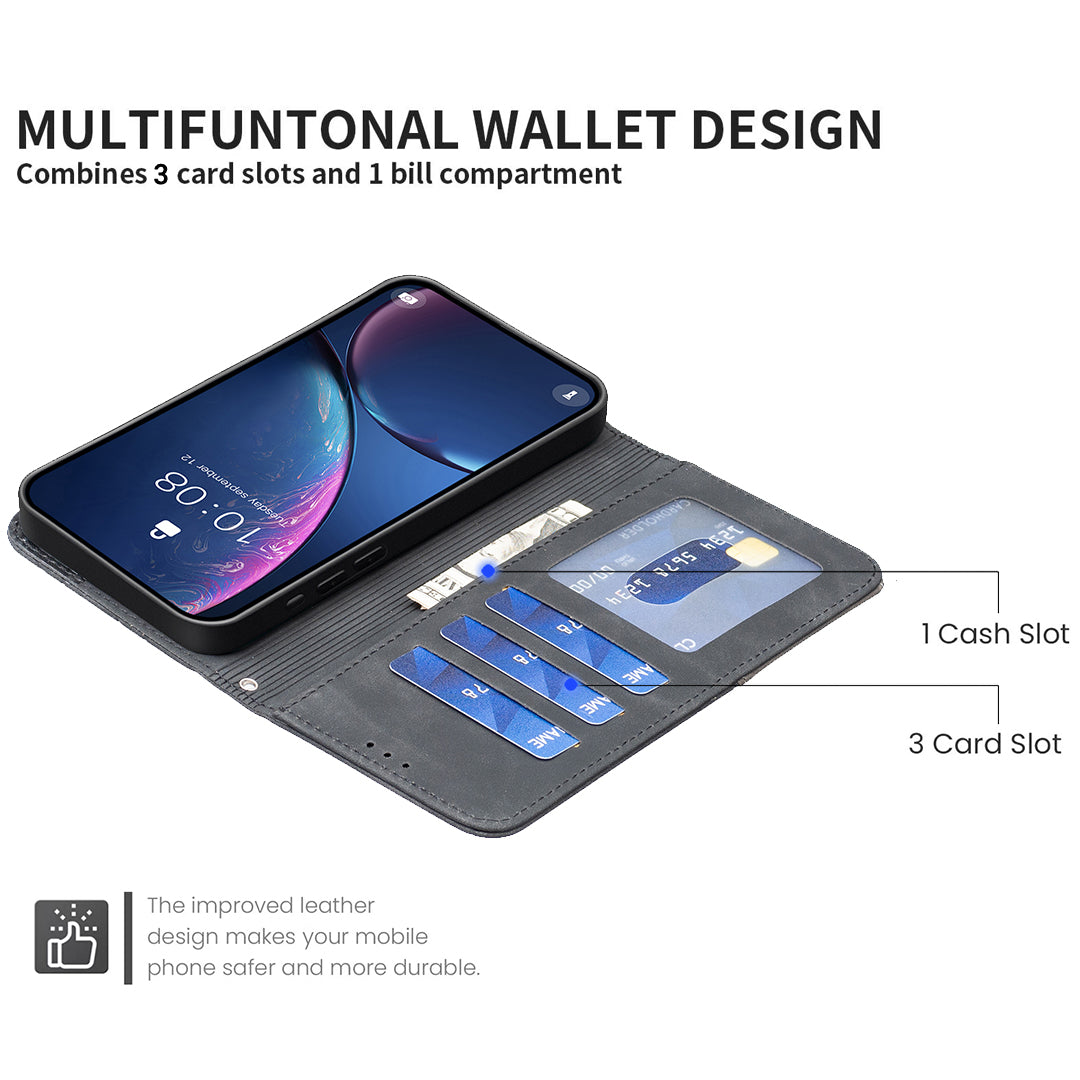 Xiaomi 17T – Wallet-Handyhülle aus PU-Leder und TPU, mit Ständer, mit Motivdruck