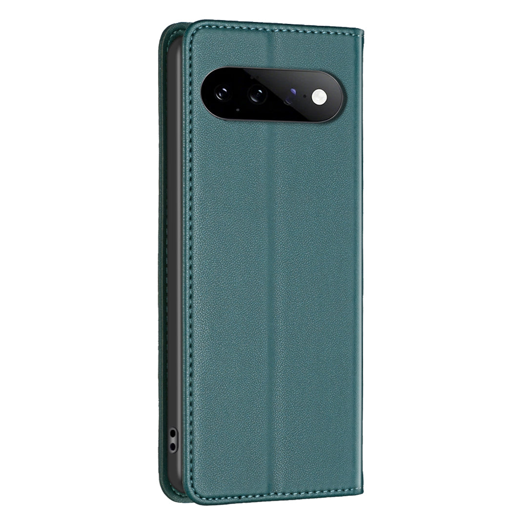 BINFEN COLOR for Google Pixel 11 Pro XL Leather Case  BF18 Phone Stand Cover with Card Slots