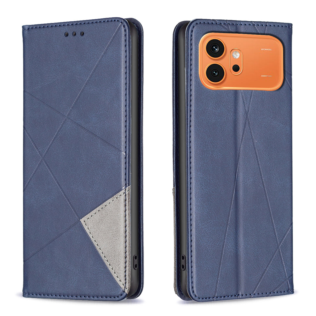 Honor 600 5G / Honor 600 Pro 5G Wallet-Handyhülle – Kratzfest, aus Leder, mit Ständer & bedruckten Kartenfächern