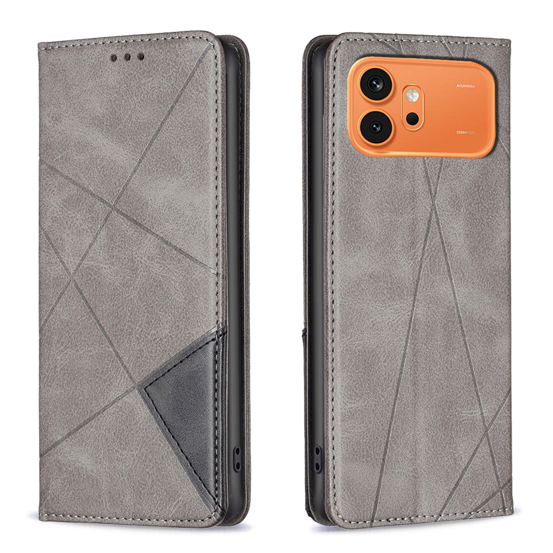 Honor 600 5G / Honor 600 Pro 5G Wallet-Handyhülle – Kratzfest, aus Leder, mit Ständer & bedruckten Kartenfächern