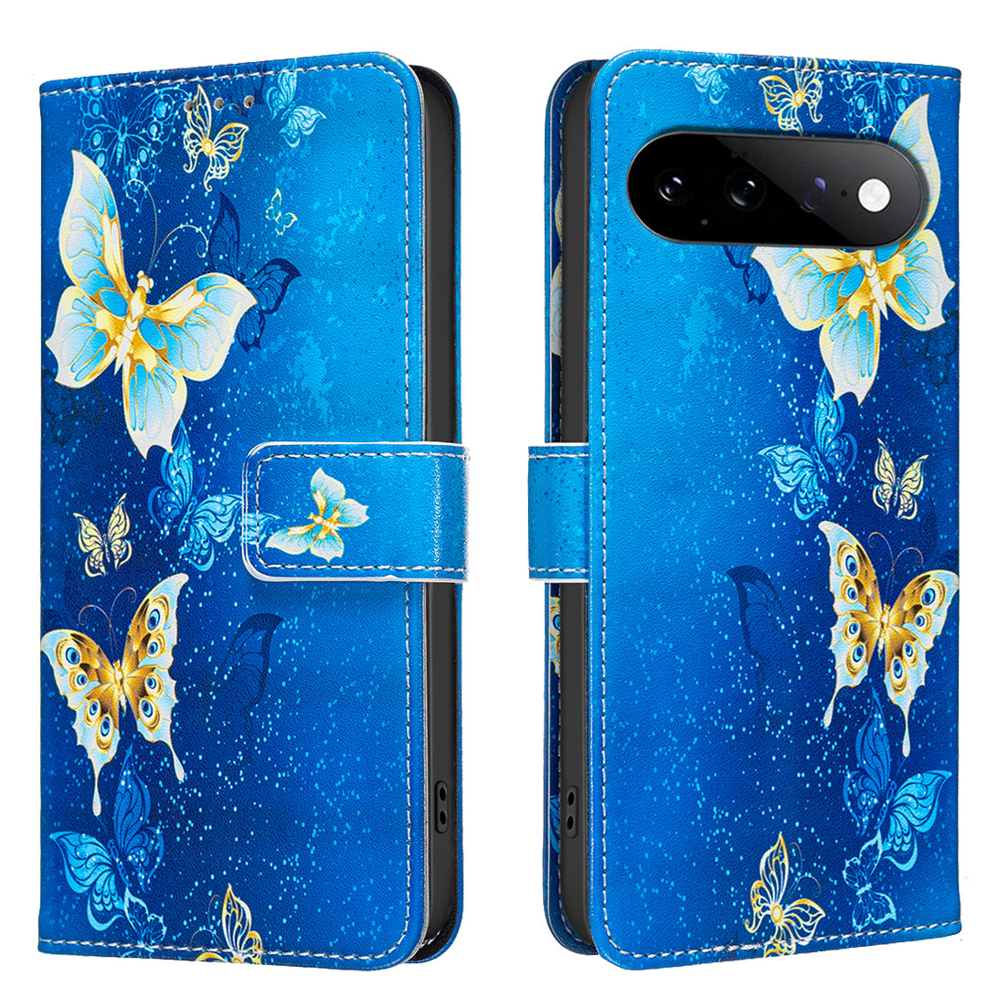 For Google Pixel 11 / Google Pixel 11 Pro Case Wallet Stand Pattern Printing Phone Leather Cover