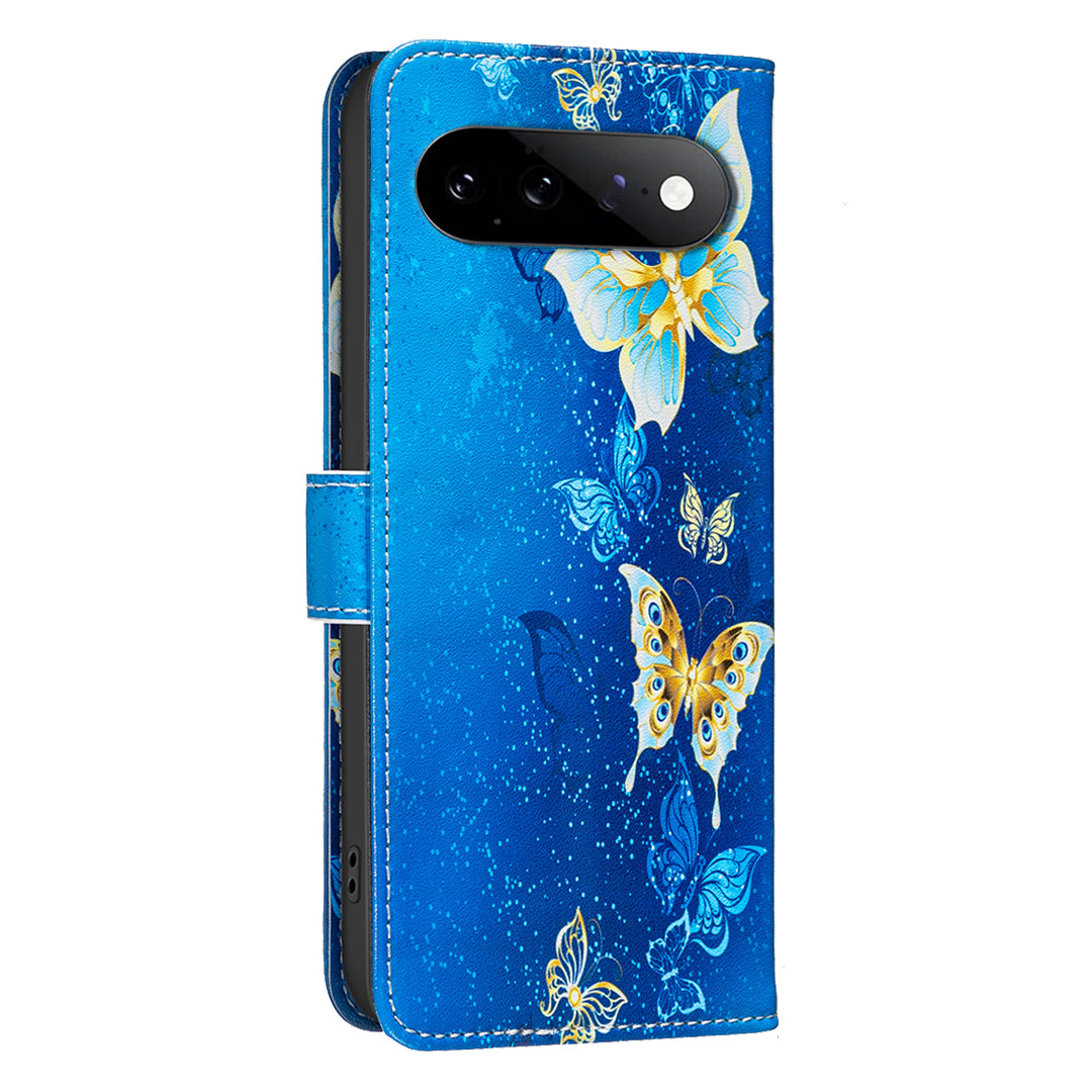For Google Pixel 11 / Google Pixel 11 Pro Case Wallet Stand Pattern Printing Phone Leather Cover
