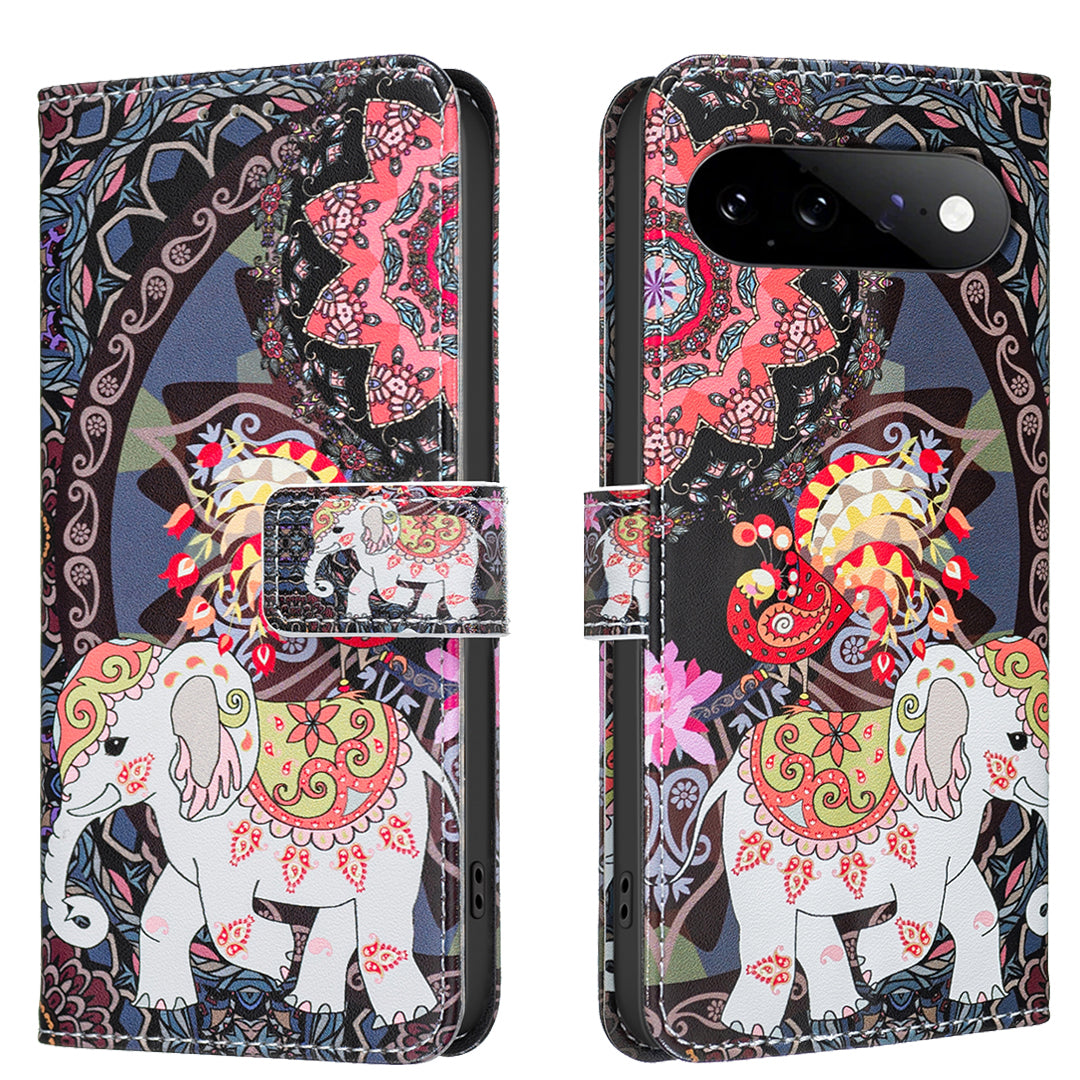 For Google Pixel 11 / Google Pixel 11 Pro Case Wallet Stand Pattern Printing Phone Leather Cover
