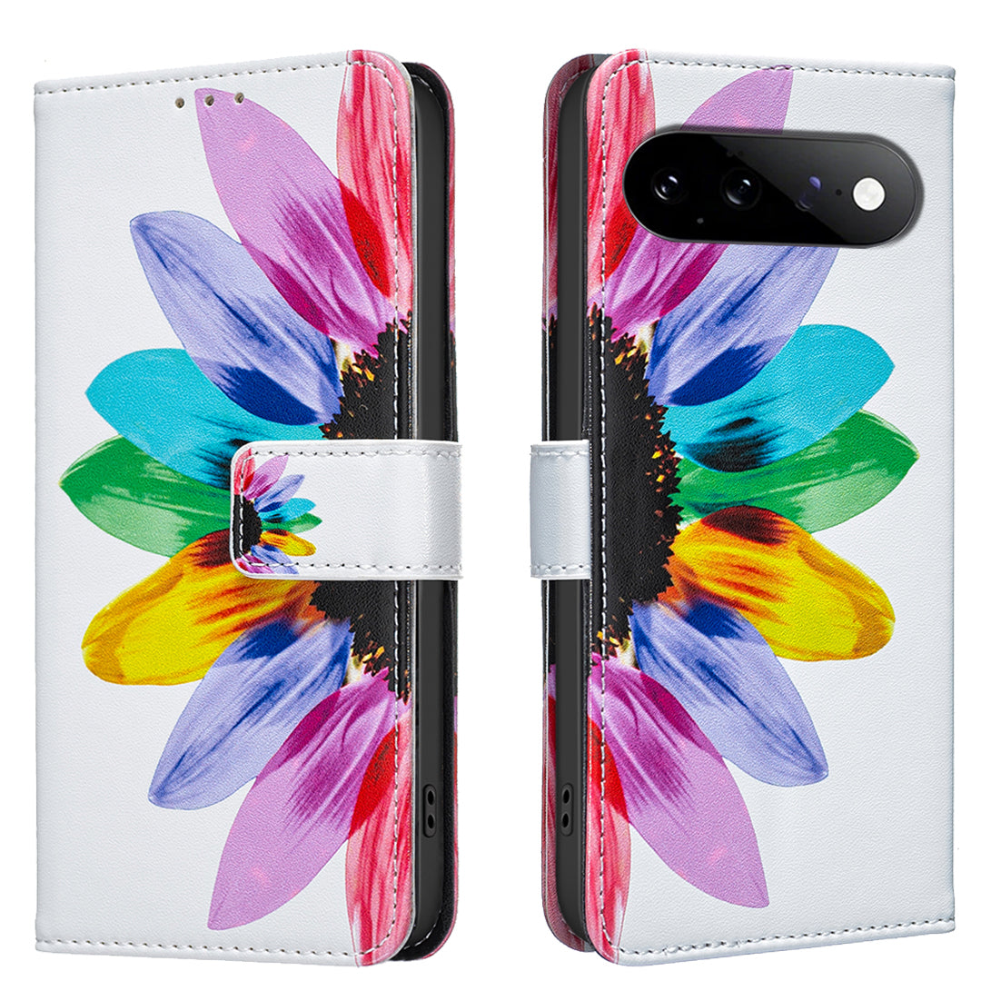For Google Pixel 11 / Google Pixel 11 Pro Case Wallet Stand Pattern Printing Phone Leather Cover