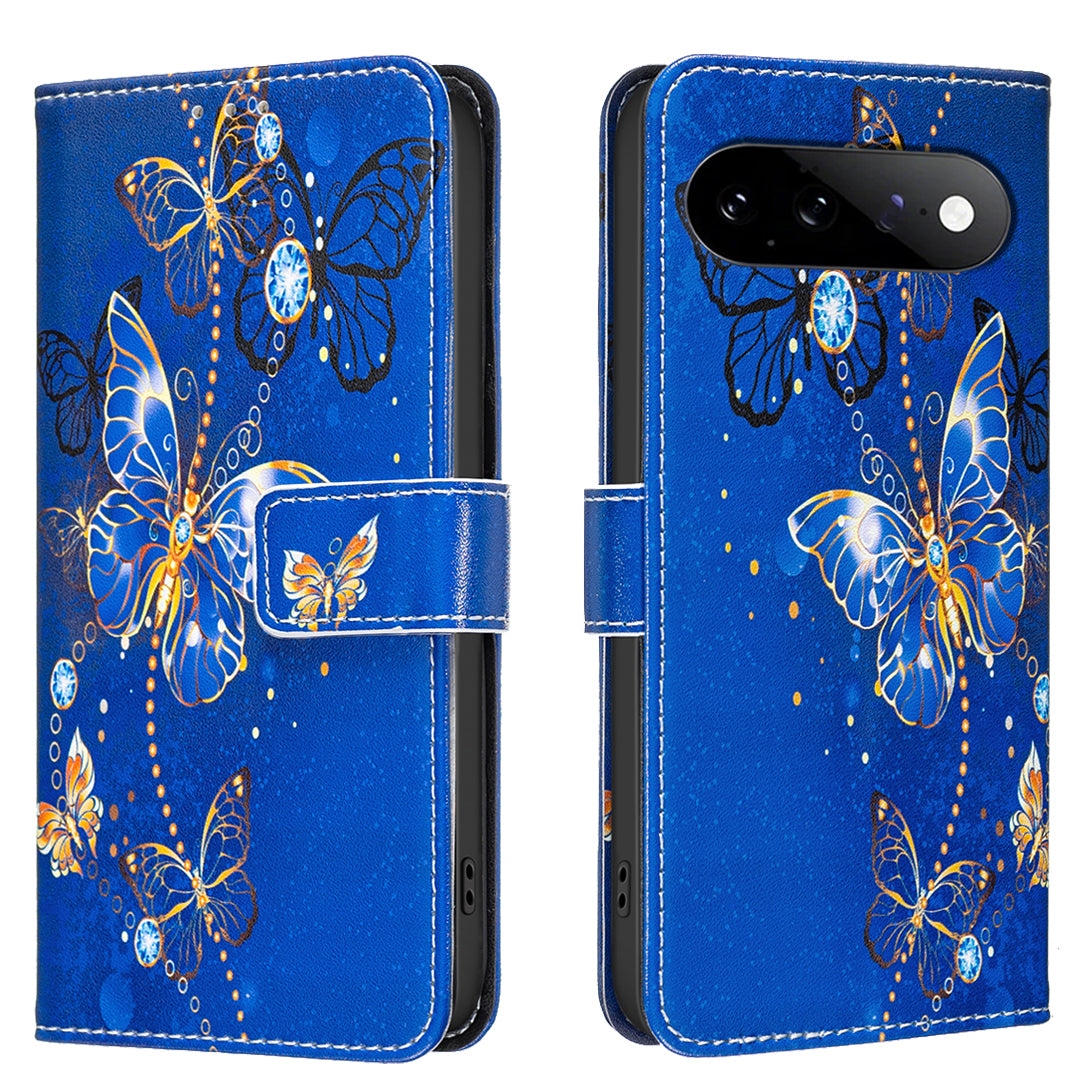 For Google Pixel 11 / Google Pixel 11 Pro Case Wallet Stand Pattern Printing Phone Leather Cover