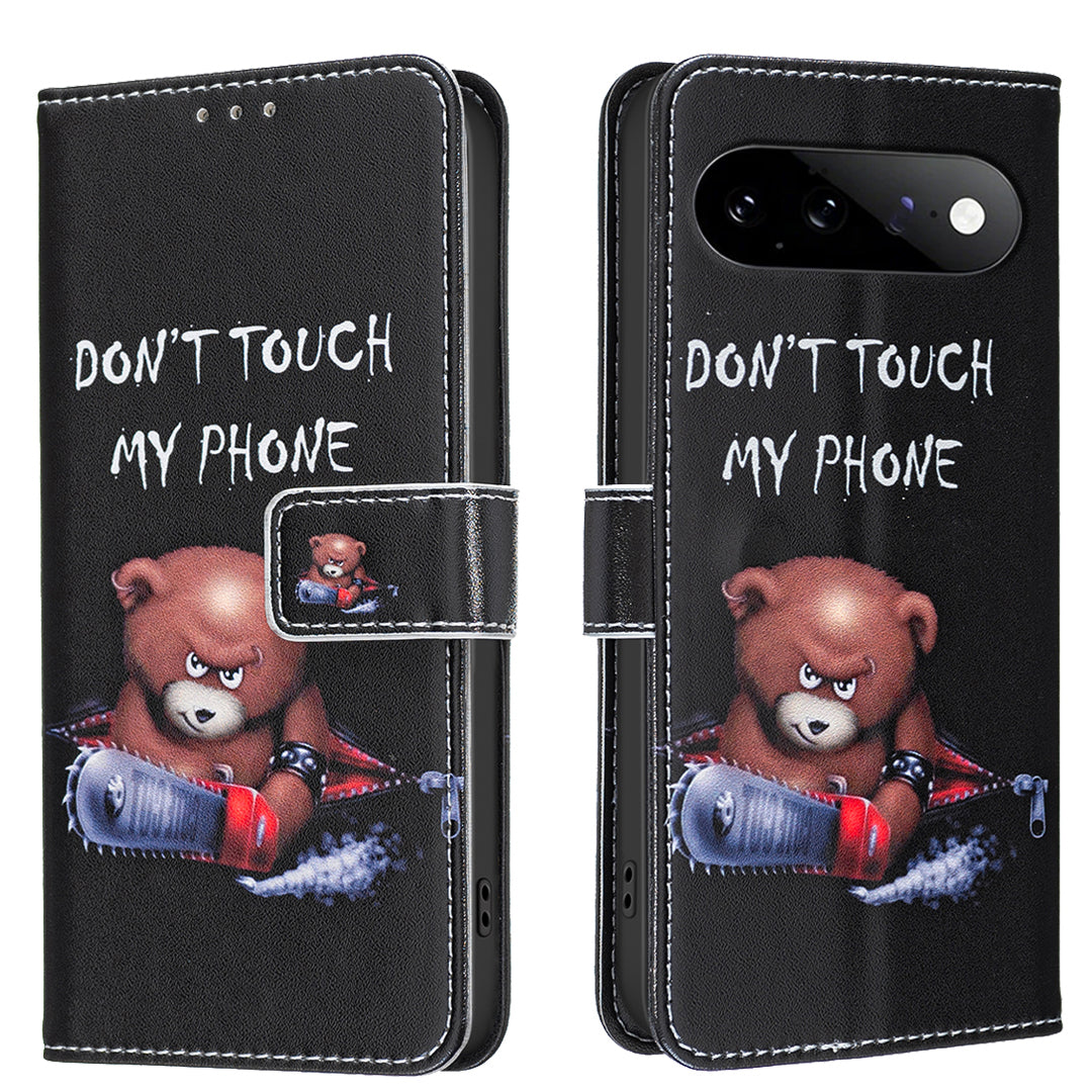 For Google Pixel 11 / Google Pixel 11 Pro Case Wallet Stand Pattern Printing Phone Leather Cover