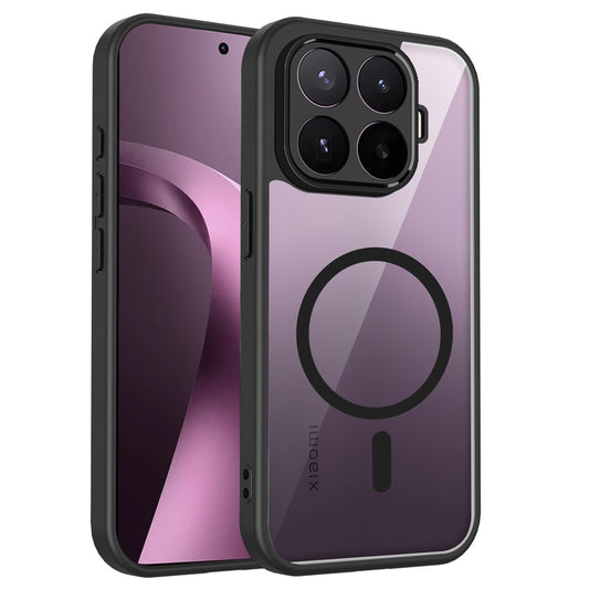 Xiaomi 17T – Magnetische transparente Handyhülle aus PC und TPU, stoßfest