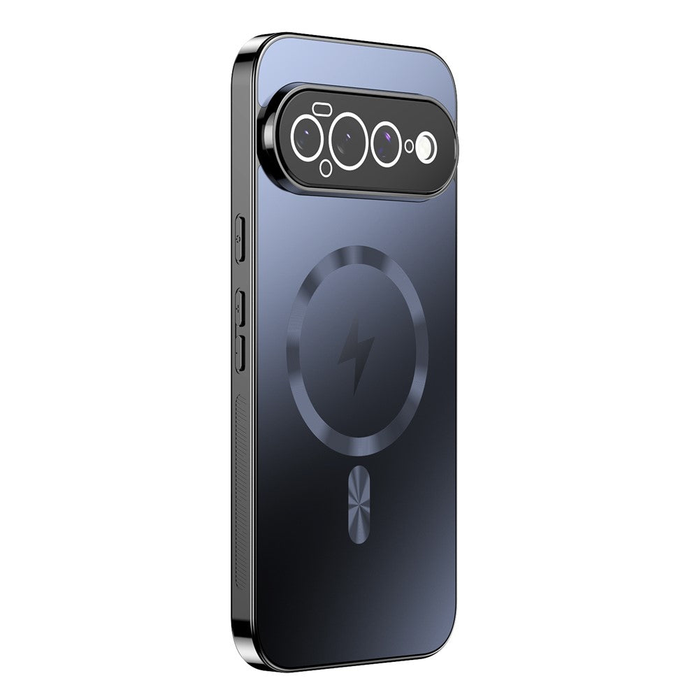 For Google Pixel 11 Pro Magnetic Case Full Lens Coverage Electroplated TPU Shockproof Phone Cover