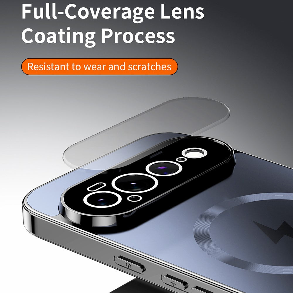For Google Pixel 11 Pro Magnetic Case Full Lens Coverage Electroplated TPU Shockproof Phone Cover