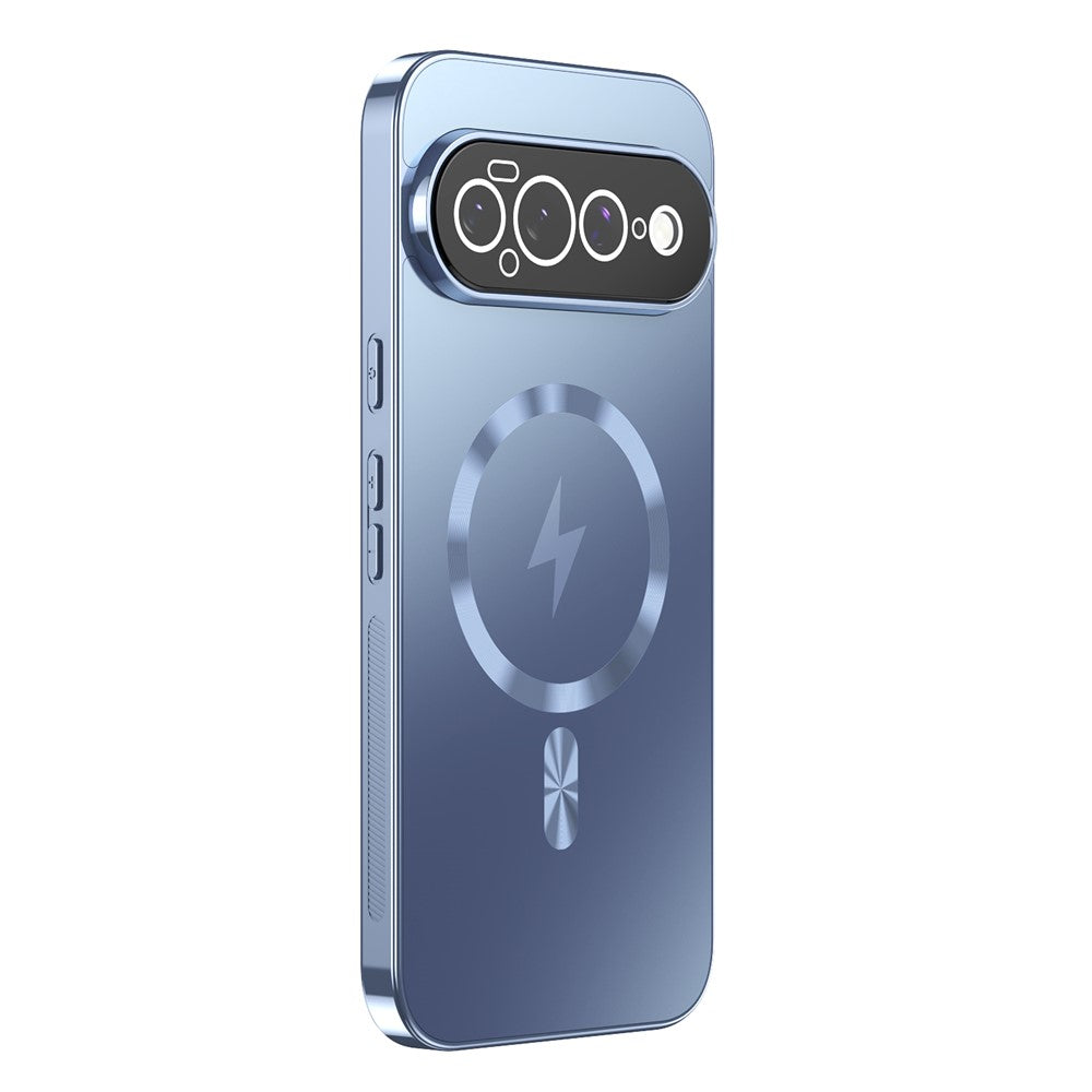 For Google Pixel 11 Pro Magnetic Case Full Lens Coverage Electroplated TPU Shockproof Phone Cover