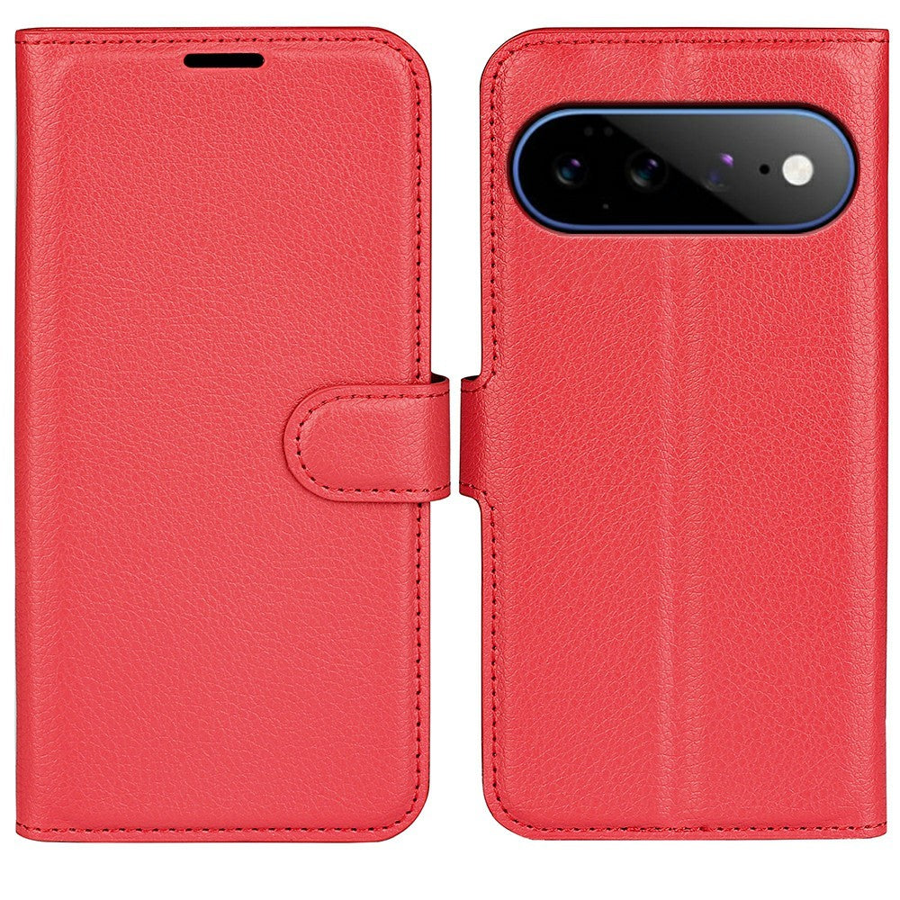 For Google Pixel 11 Pro XL Case Wallet Stand Litchi Texture Shockproof Leather Phone Cover