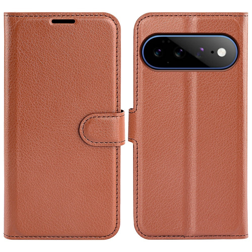For Google Pixel 11 Pro XL Case Wallet Stand Litchi Texture Shockproof Leather Phone Cover