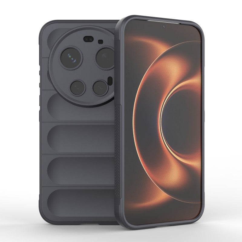 Xiaomi 17 Ultra 5G – Handyhülle aus gehärtetem Glas und TPU, mit Displayschutz