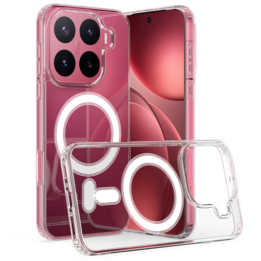 Xiaomi 17T Pro – Magnetische transparente Handyhülle aus Acryl und TPU