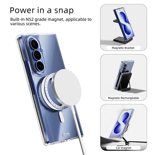 Galaxy Z Fold8 Ultra – Magnetische transparente Handyhülle aus PC