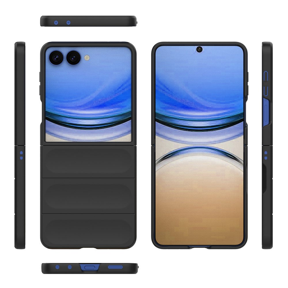 For Samsung Galaxy Z Flip8 Phone Case Anti-Drop Soft TPU Rugged Back Cover