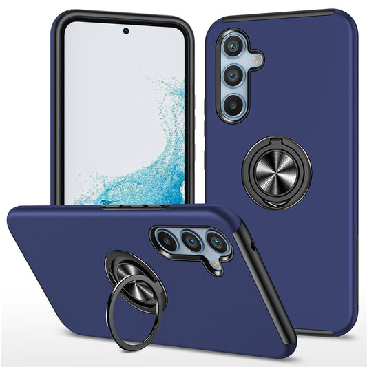 Galaxy A37 5G Handyhülle – Gehäuse PC + TPU- mit drehbarem Ringhalter