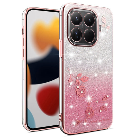 Xiaomi 17T – Handyhülle aus TPU, mit Blumenmotiv