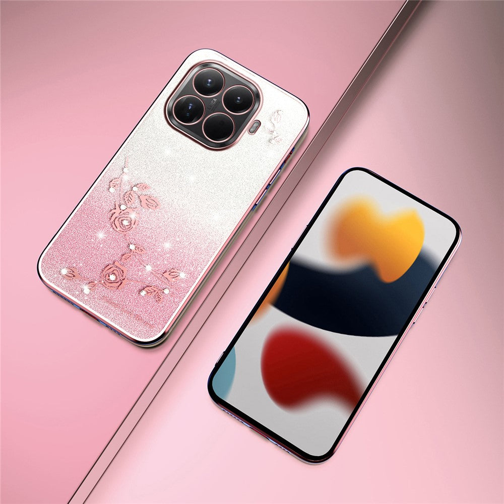 Xiaomi 17T – Handyhülle aus TPU, mit Blumenmotiv