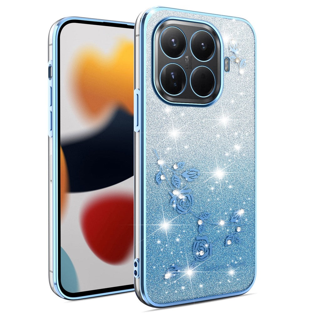 Xiaomi 17T – Handyhülle aus TPU, mit Blumenmotiv