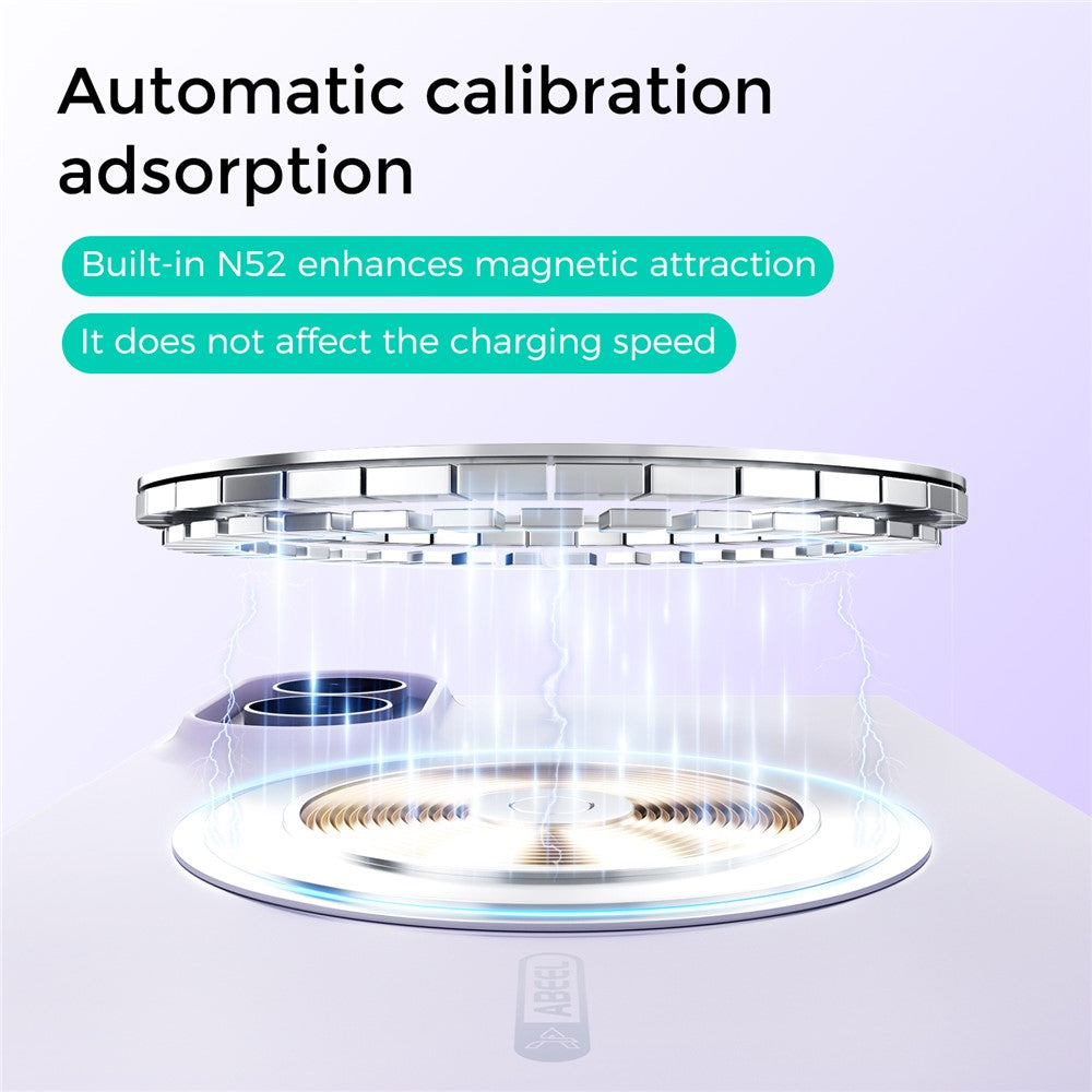 ABEEL Magnetic Case For Samsung Galaxy Z Fold8 Skin Touch Liquid Silicone Phone Back Cover