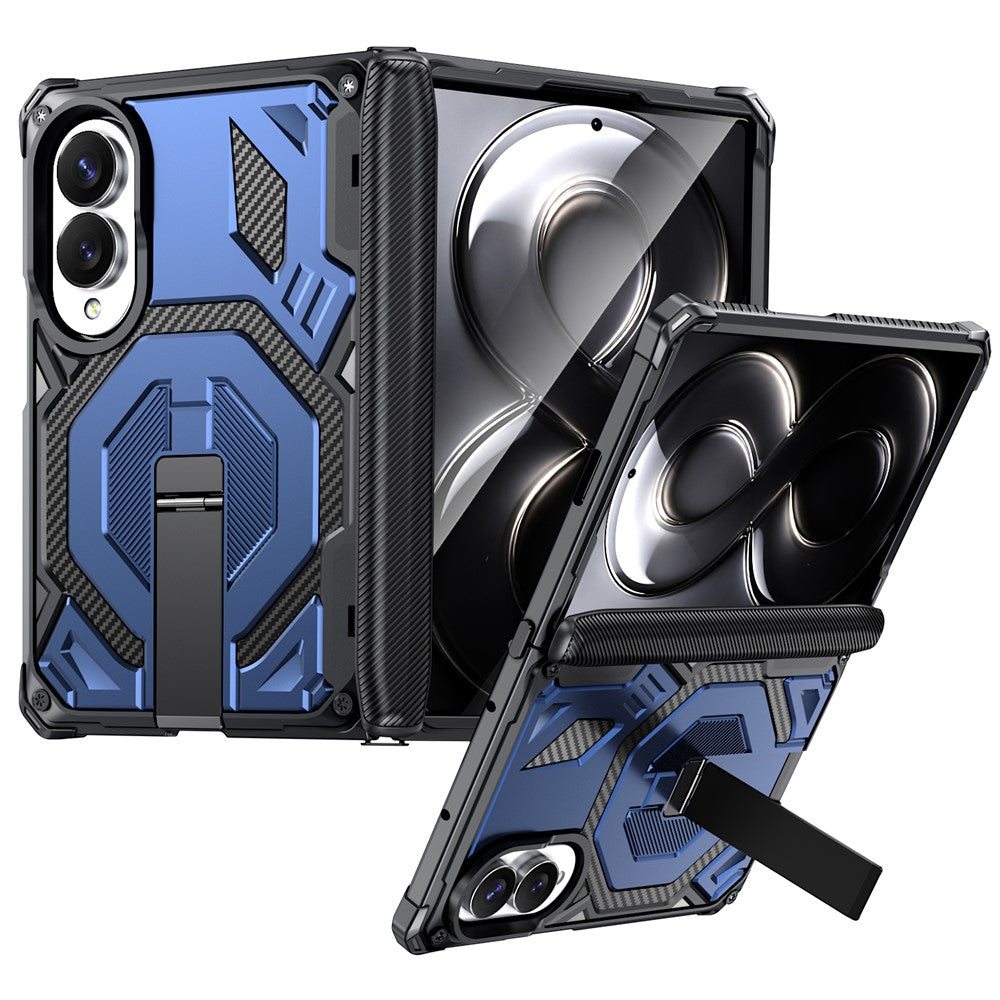 For Samsung Galaxy Z Fold8 Case Kickstand Hinge Protection Rugged PC + TPU Phone Cover