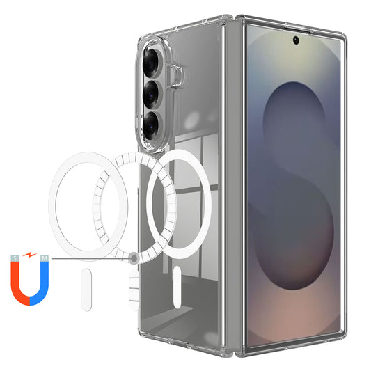 Galaxy Z Fold8 Ultra – Magnetische transparente Handyhülle aus Acryl und TPU