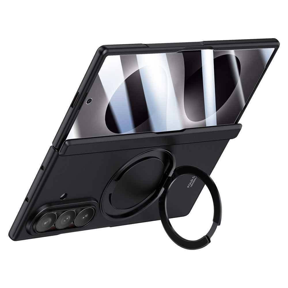 For Samsung Galaxy Z Fold8 Ultra Case Kickstand Skin Touch PC Phone Cover Built-In Screen Protector