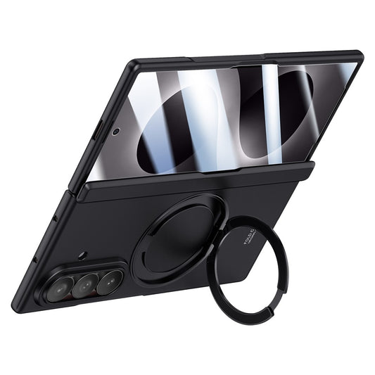 Galaxy Z Fold8 Ultra – Magnetische Handyhülle aus Kunststoff und gehärtetem Glas, mit Ständer, mit Displayschutz, mit Soft-Touch-Oberfläche