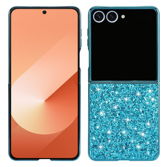 Galaxy Z Flip8 – Handyhülle aus Kunststoff und TPU, mit Glitzer